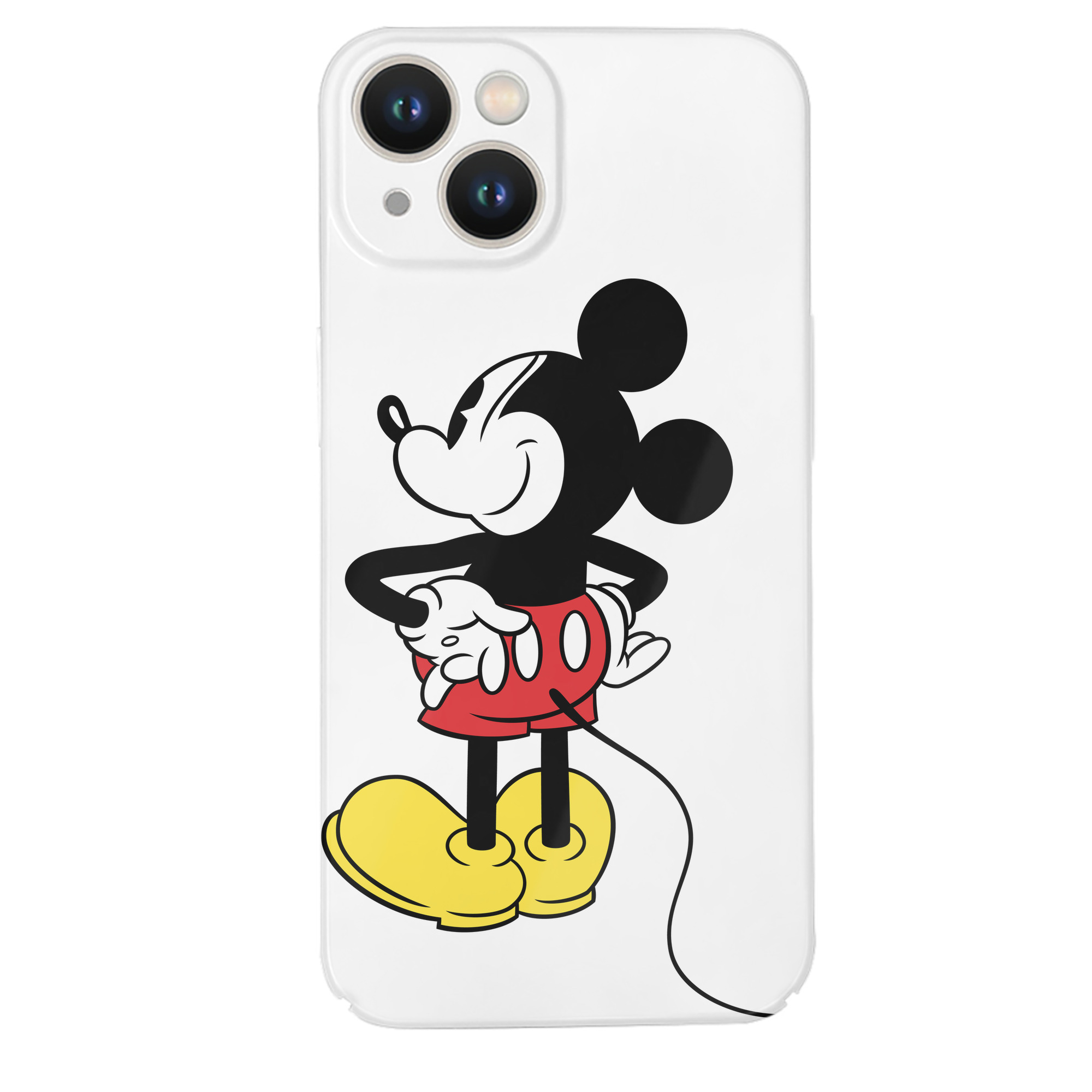 （画像用） ミッキーマウス Mickey Mouse 【iPhone 14シリーズ対応】ハードケース
